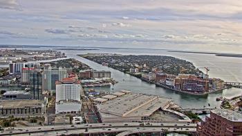 Weather camera view of One Tampa City Center.