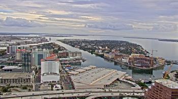Weather camera view of One Tampa City Center.