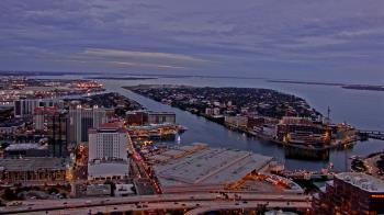 Weather camera view of One Tampa City Center.