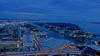 Weather camera view of One Tampa City Center.