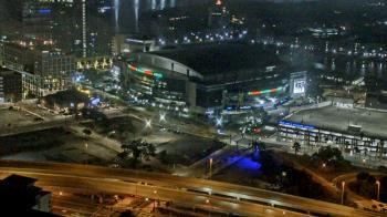 Weather camera view of One Tampa City Center.