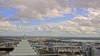 Weather camera view of One Tampa City Center.