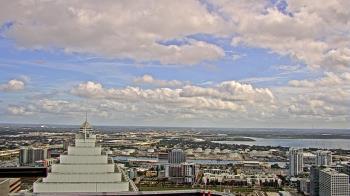 Weather camera view of One Tampa City Center.