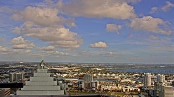 Weather camera view of One Tampa City Center.
