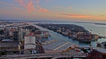 Weather camera view of One Tampa City Center.