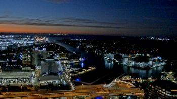 Weather camera view of One Tampa City Center.