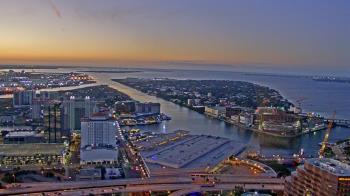 Weather camera view of One Tampa City Center.