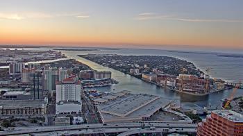 Weather camera view of One Tampa City Center.