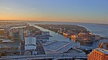 Weather camera view of One Tampa City Center.