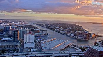 Weather camera view of One Tampa City Center.