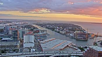 Weather camera view of One Tampa City Center.