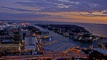 Weather camera view of One Tampa City Center.