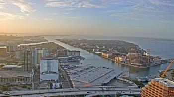 Weather camera view of One Tampa City Center.