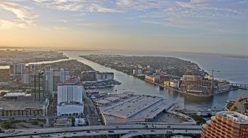 Weather camera view of One Tampa City Center.