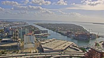 Weather camera view of One Tampa City Center.