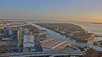Weather camera view of One Tampa City Center.