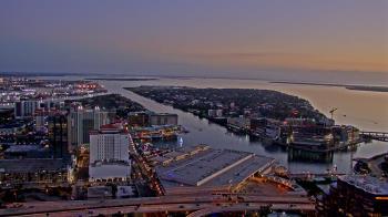 Weather camera view of One Tampa City Center.