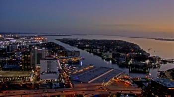 Weather camera view of One Tampa City Center.