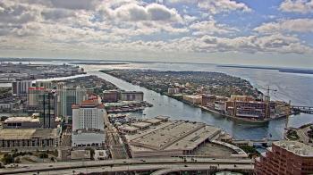 Weather camera view of One Tampa City Center.