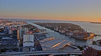 Weather camera view of One Tampa City Center.