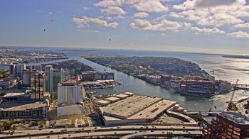 Weather camera view of One Tampa City Center.