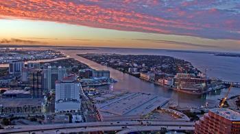 Weather camera view of One Tampa City Center.