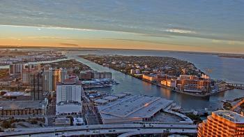 Weather camera view of One Tampa City Center.
