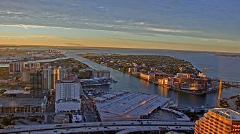 Weather camera view of One Tampa City Center.