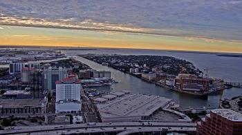 Weather camera view of One Tampa City Center.