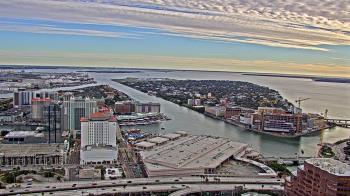 Weather camera view of One Tampa City Center.
