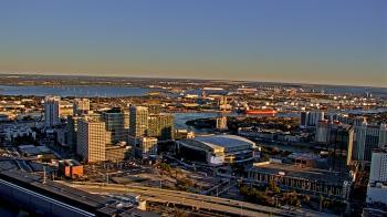 Weather camera view of One Tampa City Center.