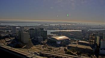 Weather camera view of One Tampa City Center.