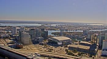 Weather camera view of One Tampa City Center.