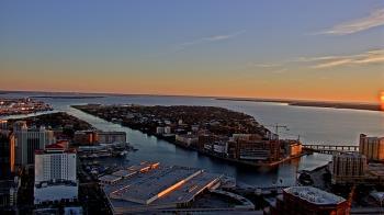 Weather camera view of One Tampa City Center.