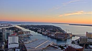 Weather camera view of One Tampa City Center.