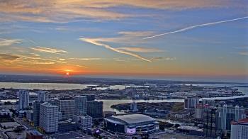 Weather camera view of One Tampa City Center.