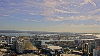 Weather camera view of One Tampa City Center.