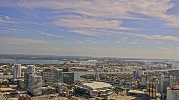 Weather camera view of One Tampa City Center.