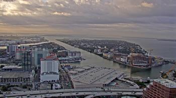 Weather camera view of One Tampa City Center.