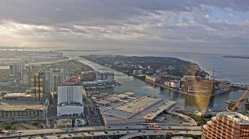 Weather camera view of One Tampa City Center.