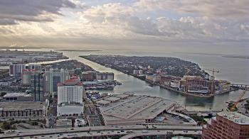 Weather camera view of One Tampa City Center.