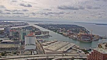 Weather camera view of One Tampa City Center.
