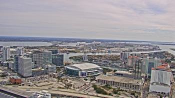 Weather camera view of One Tampa City Center.