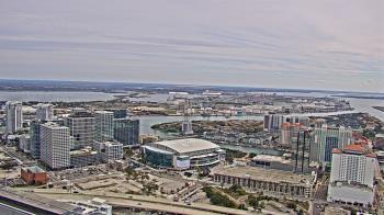 Weather camera view of One Tampa City Center.
