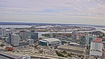 Weather camera view of One Tampa City Center.