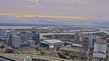 Weather camera view of One Tampa City Center.