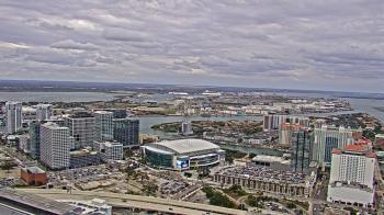 Weather camera view of One Tampa City Center.