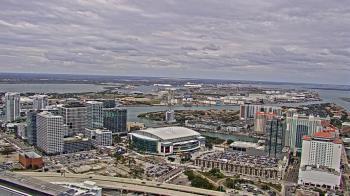 Weather camera view of One Tampa City Center.