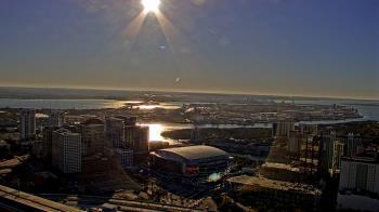 Weather camera view of One Tampa City Center.