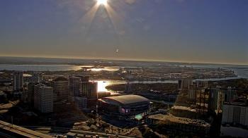 Weather camera view of One Tampa City Center.